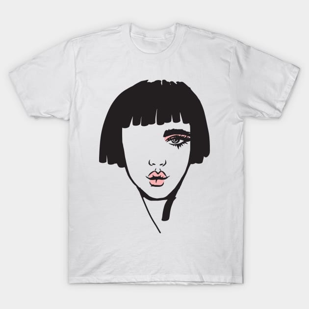 Lady Design T-Shirt by NadyaEsthetic